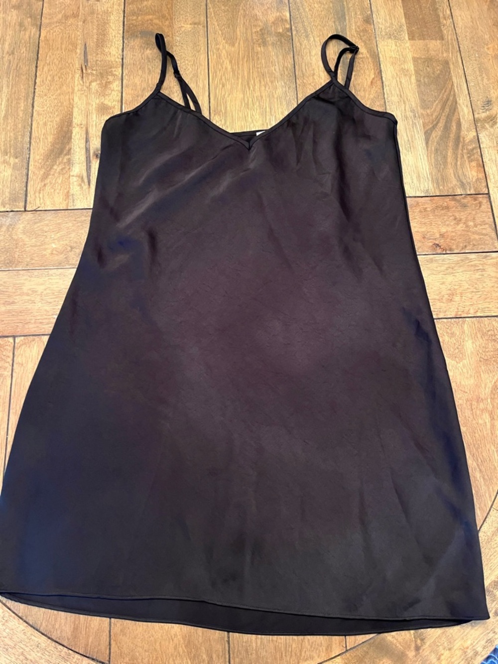 Wilfred Black Mini Slip Dress size Medium - Picture 2 of 8